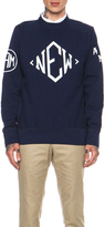 Thumbnail for your product : Mark McNairy New Amsterdam Crewneck Cotton Sweatshirt