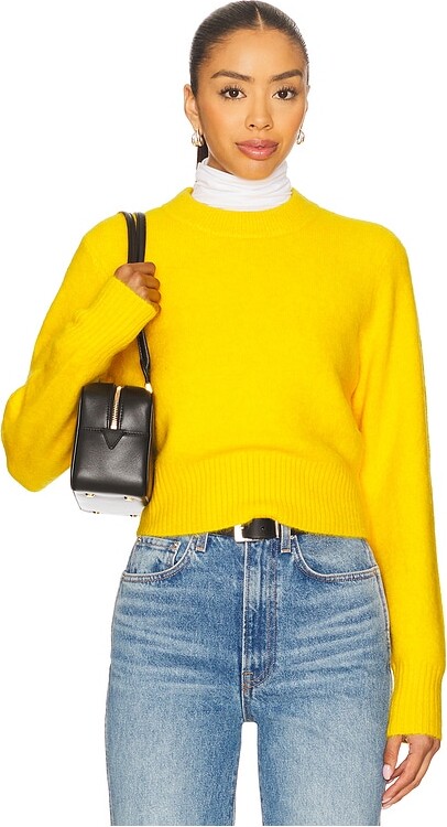 Pistola Denim Sara Shrunken Crewneck Sweater