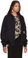 Thumbnail for your product : R 13 Black Duck Bomber Jacket