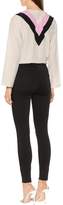 Thumbnail for your product : 7 For All Mankind Cropped mid-rise skinny jeans