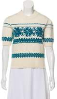 Thumbnail for your product : Dolce & Gabbana Wool Blend Embellished Sweater wool Wool Blend Embellished Sweater