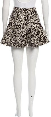 Thakoon Wool-Blend Mini Skirt