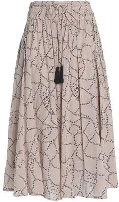 Antik Batik Printed Cotton Midi Skirt