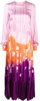 Thumbnail for your product : Stella Jean Gradient Print Maxi Dress