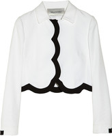 Thumbnail for your product : Valentino Cotton-blend piqué jacket