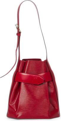 Louis Vuitton Noé Red Leather Shoulder Bag (Pre-Owned) – Bluefly