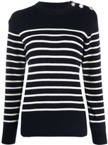 Thumbnail for your product : Marc Jacobs Striped Long-Sleeve Jumper