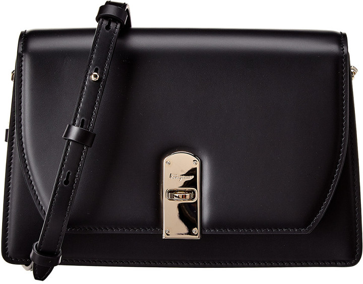 Salvatore Ferragamo Boxyz Mini Leather Shoulder Bag ShopStyle