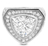 Thumbnail for your product : Roial Silver Crest Pinky Ring