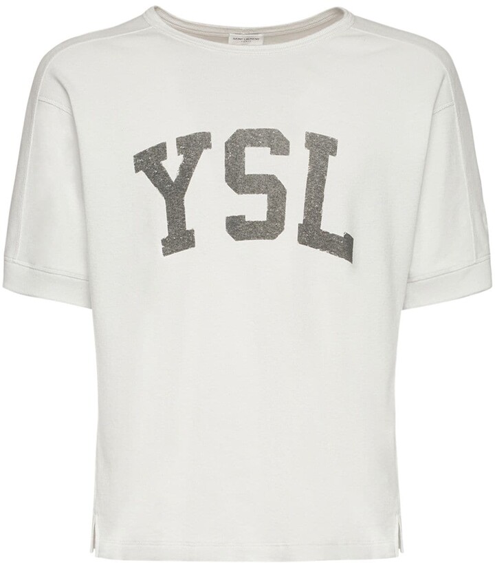 Ysl Print Shirt | Shop the world's largest collection of fashion 