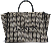 Thumbnail for your product : Lanvin Cabas Bag In Chevron Canvas