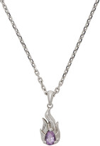 Thumbnail for your product : Alan Crocetti Silver Micro Amethyst In Heat Necklace
