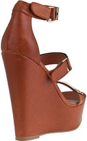 Thumbnail for your product : Steve Madden Whitneyy Wedge Sandal Cognac