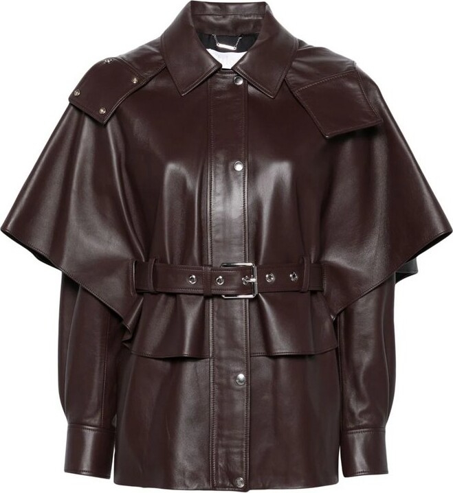 Chloé Long Sleeved Leather Jacket