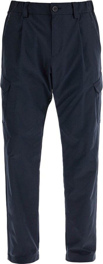 Herno High-Waist Tapered Trousers