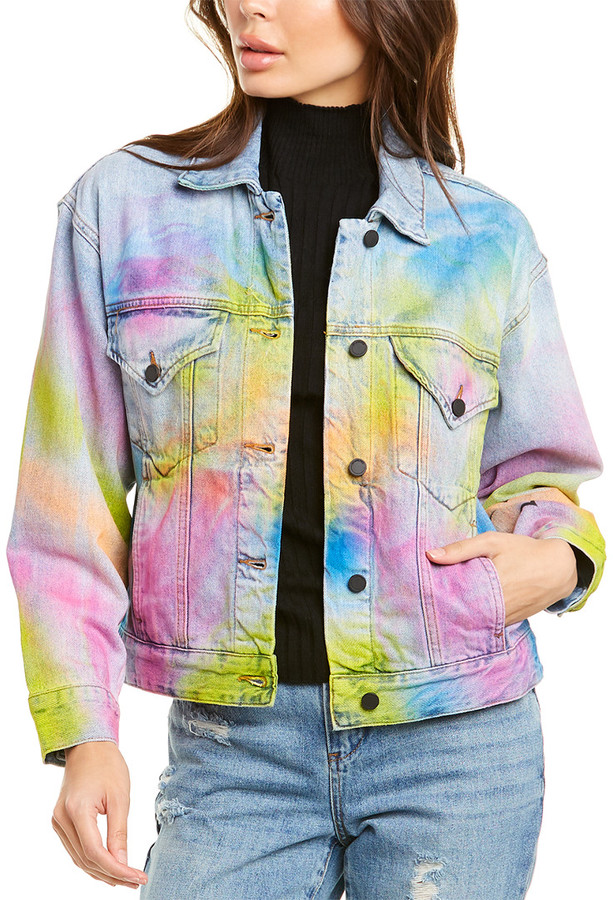 Blank NYC Tie-Dye Denim Jacket - ShopStyle