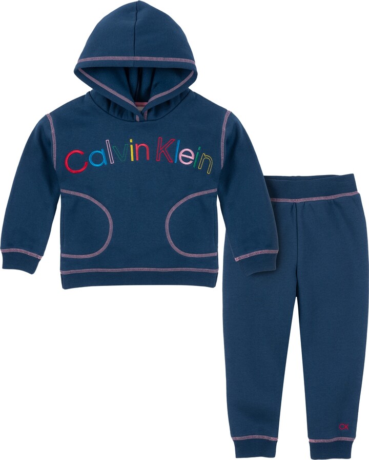 Calvin Klein Girls' Blue Matching Sets with Cash Back | ShopStyle