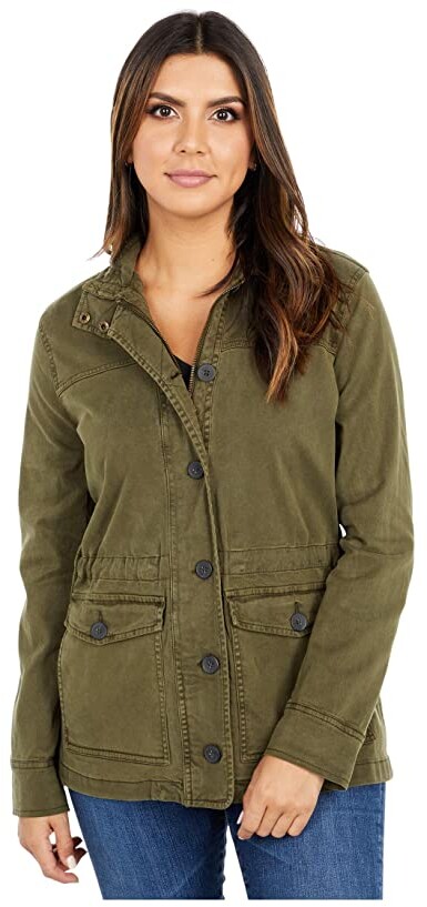 lucky brand utility jacket black