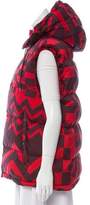 Thumbnail for your product : Burberry Abstract Print Puffer Vest