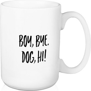 Wrought Studio Fredericktown Boy, Bye. Dog, Hi! Coffee Mug