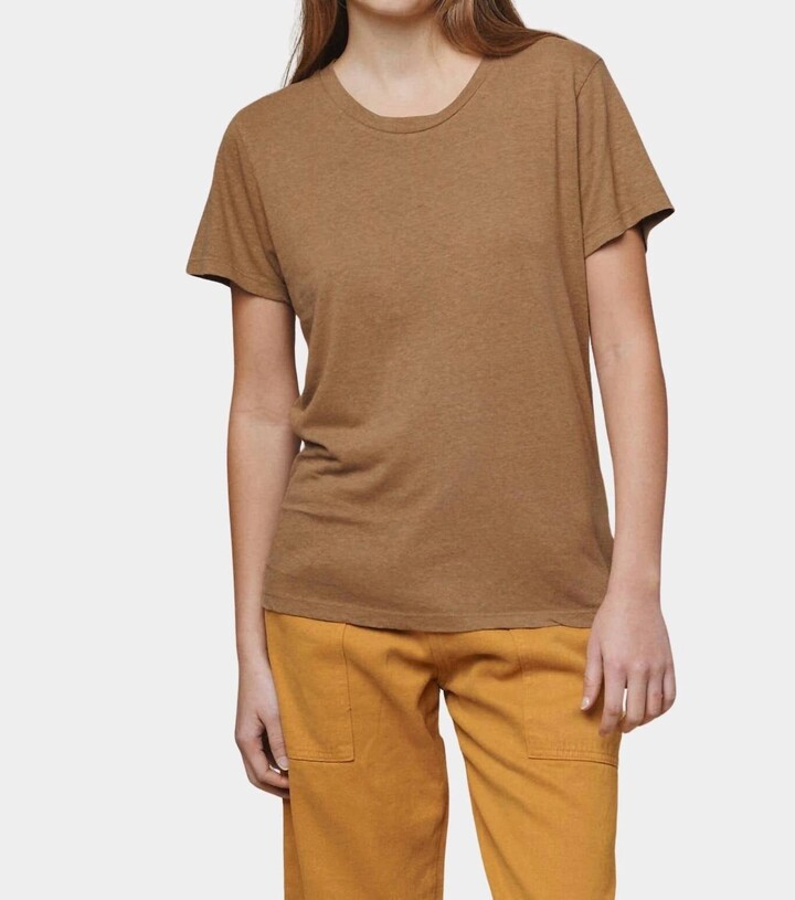 Lorel Short Sleeve Tee In Coyote