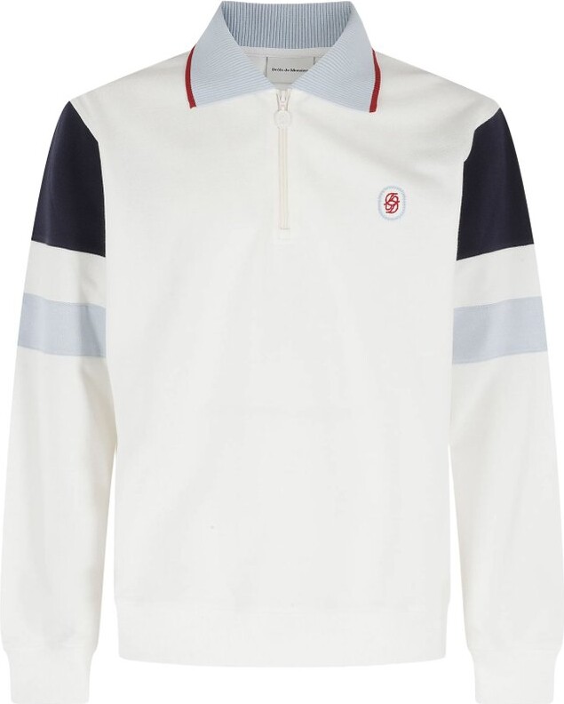 Drôle De Monsieur D-Miroir Color-Block Polo Shirt