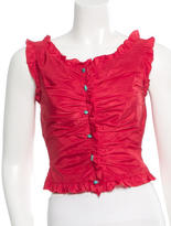Thumbnail for your product : Valentino Silk Top