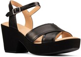 Thumbnail for your product : Clarks Maritsa70 Strap Leather Heeled Sandal Black