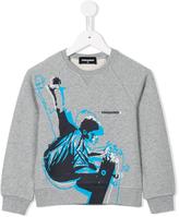 Thumbnail for your product : DSQUARED2 Kids skater print sweatshirt