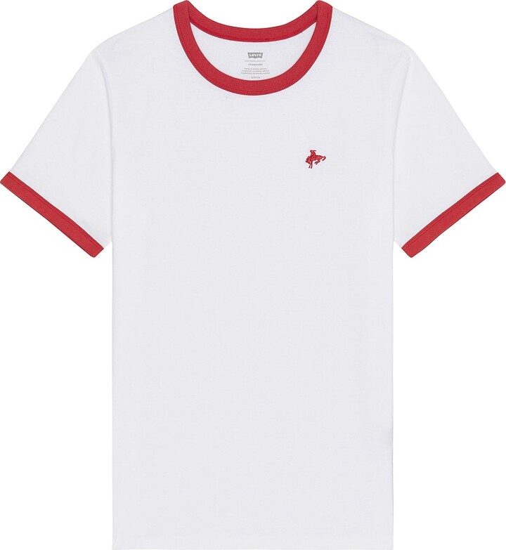 Levi's Retro Ringer Tee in White