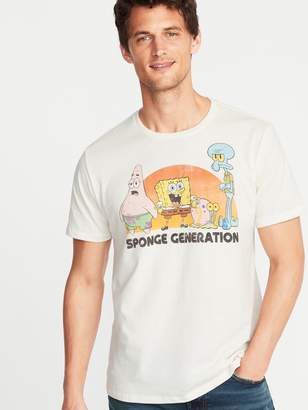 Old Navy SpongeBob SquarePants "Sponge Generation" Tee for Men