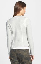 Thumbnail for your product : Lucky Brand Raw Edge Cotton Knit Jacket