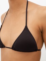 Thumbnail for your product : Reina Olga Love Triangle Bikini Top - Black