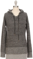 Thumbnail for your product : Autumn Cashmere Tweed Honeycomb Hoodie With Leather Ties