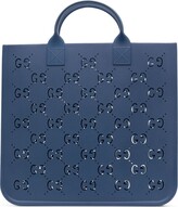 Thumbnail for your product : Gucci Children Kids Blue GG Cut-Out Rubber Tote Bag - Kids - Rubber