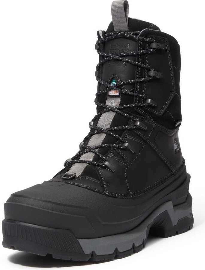 Timberland PRO Men's Siberian 8 Inch Composite Safety Toe Insulated Waterproof Puncture Resistant CSA Industrial Work Boot