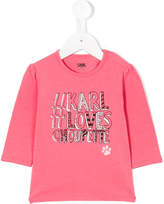 Thumbnail for your product : Karl Lagerfeld Paris Loves Choupette long-sleeved top