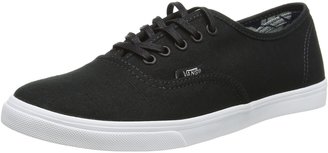 Vans Authentic Lo Pro - Unisex (Indigo Tropical) Black/True White sneakers-and-athletic-shoes 6.5M, 8W M