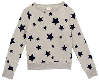 AG Jeans Girls' Star-Print Pullover Sweatshirt, Size S-L