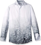 Thumbnail for your product : Azaro Uomo Men's Italian Style Long Sleeve Dress Shirt Casual Button Down