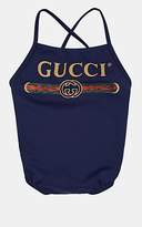 Thumbnail for your product : Gucci Infants' Logo-Print One-Piece Swimsuit - Blue