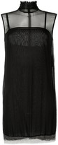 Thumbnail for your product : Vera Wang Chainlink Trim Shift Dress