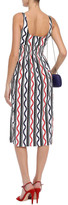 Thumbnail for your product : Emilia Wickstead Giovanna Shirred Printed Stretch-cotton Midi Dress