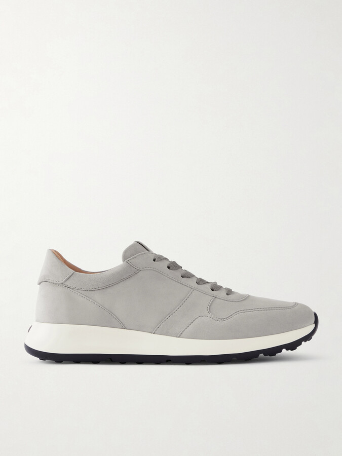 Tod's Red Dot Suede Sneakers