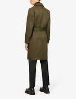 Thumbnail for your product : HUGO BOSS Double-breasted woven trench coat