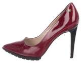 Thumbnail for your product : Calvin Klein Patent Leather Pointed-Toe Pumps