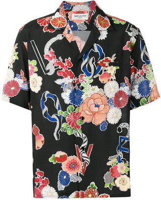 Saint Laurent floral print shirt - men - Viscose - 40