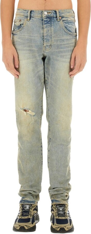Purple Brand Sunbleached Denim Jeans