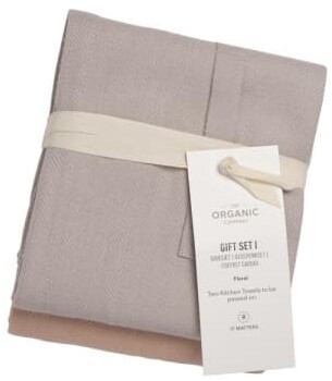 The Organic Co. - Floral Kitchen Towel Duo Gift Set