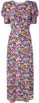 Thumbnail for your product : Saloni Belted Floral Print Dress